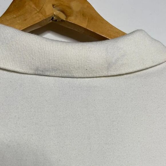 Nike Short Sleeve Polo White Size Medium - Picture 5 of 8